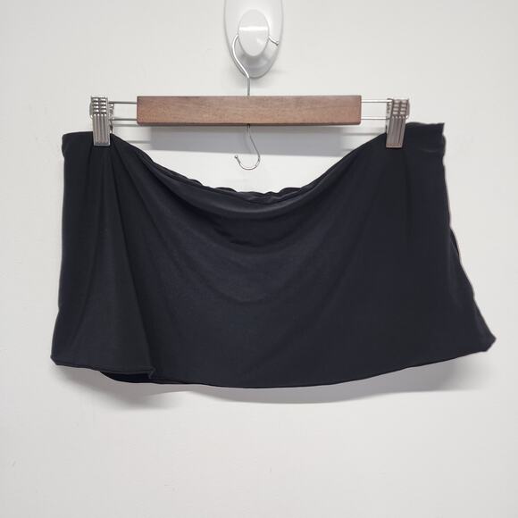 Carlos Saavedra Convertible Bandeau Black Maxi Dress Size M Stretchy Formal Gown - Picture 8 of 16